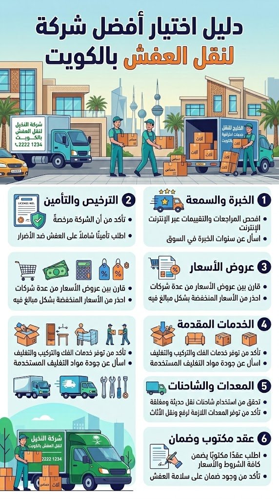 نقل العفش بالكويت خدمات الوقاية والصيانة إلى احترافية